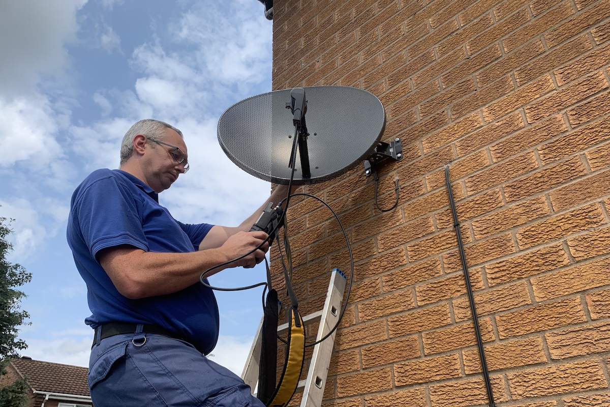 Satellite Dish Installation Solihull Aerials TV Aerials, Satellite